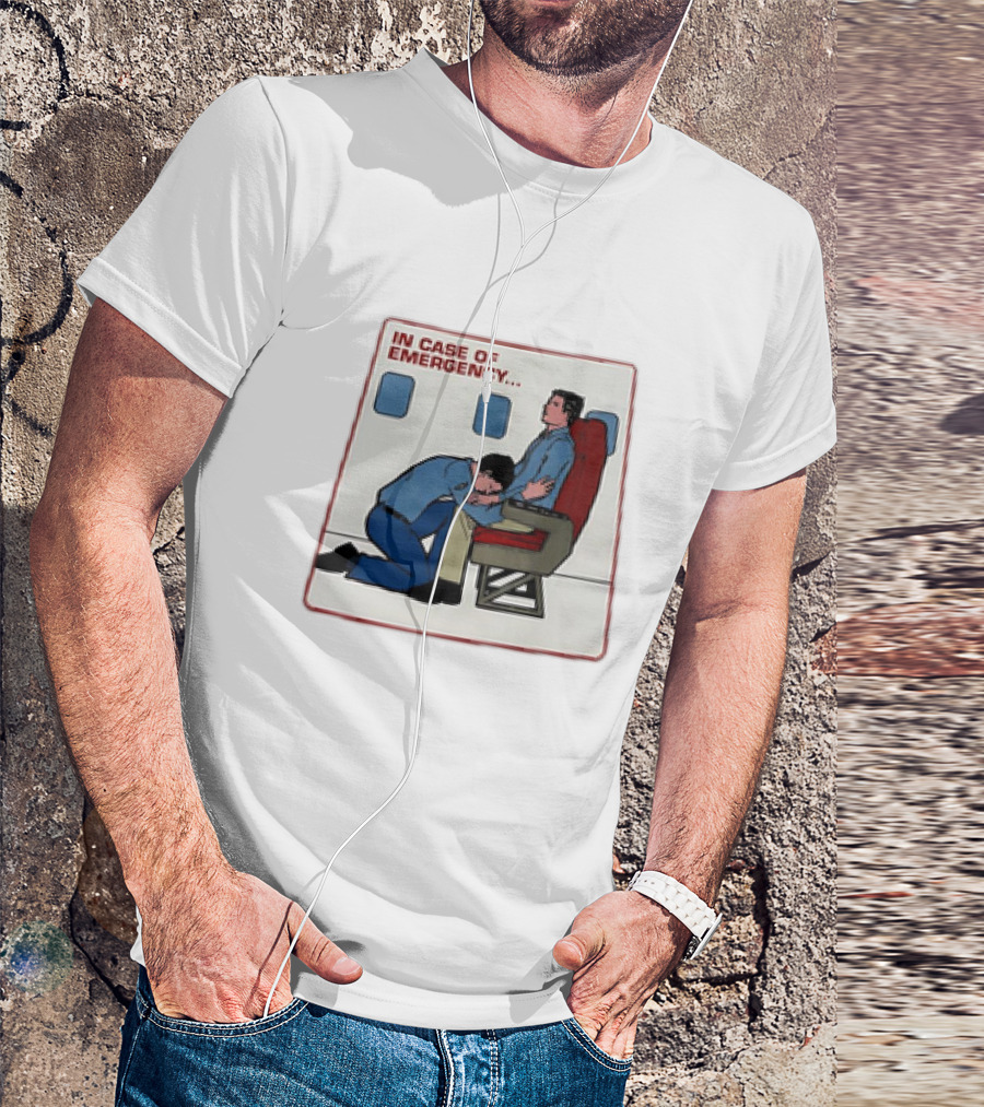 In Case Of Emergency Airplane Seat Safety Instructions T-Shirt