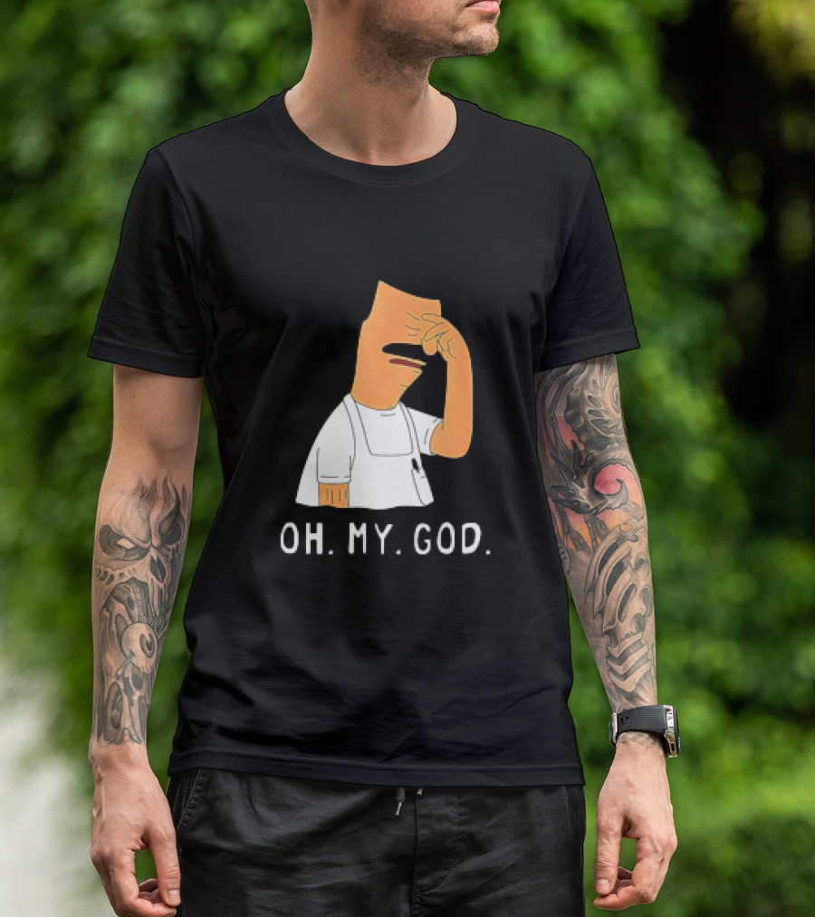 Bob’s Burgers Oh My God Facepalm Expression T-Shirt