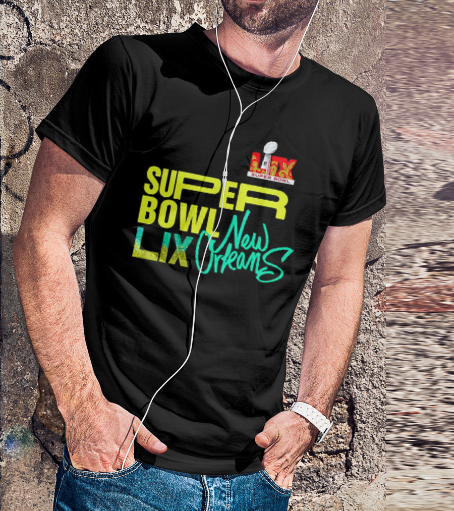 Super Bowl LIX New Orleans 2025 NFL Football T-Shirt