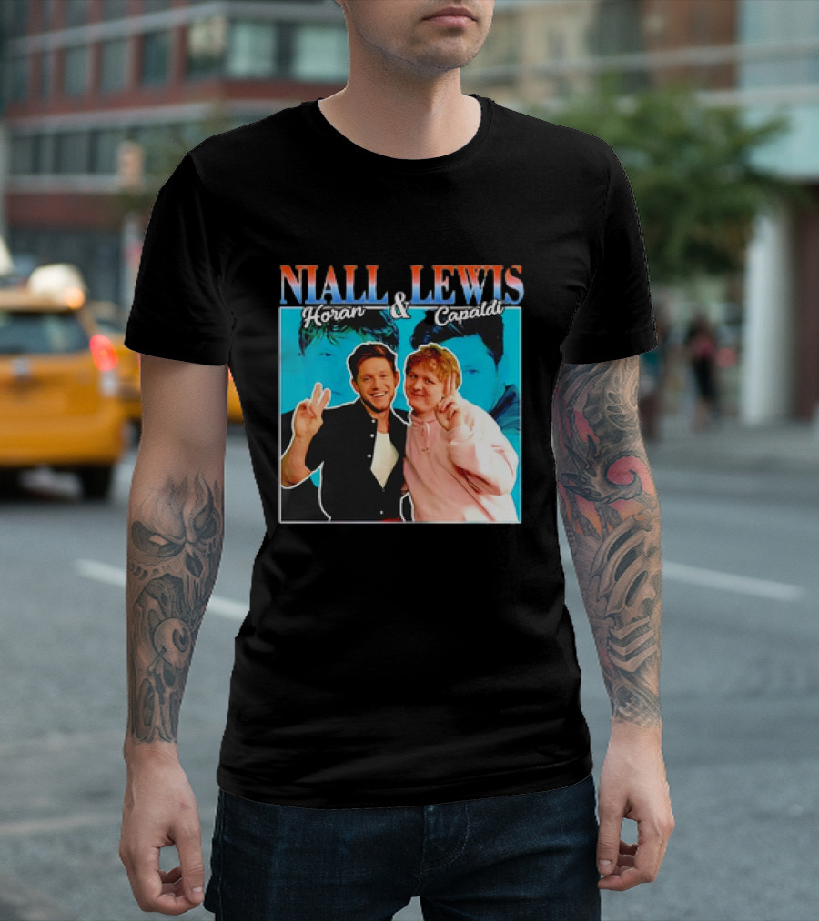 Niall Lewis Horan And Capaldi Vintage Look T-Shirt