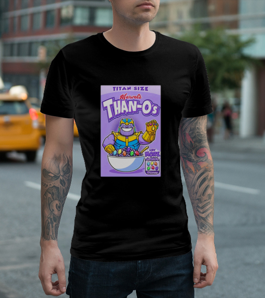 Titan Size Marvel’s Than-O’s Now More Infinity Stones T-Shirt