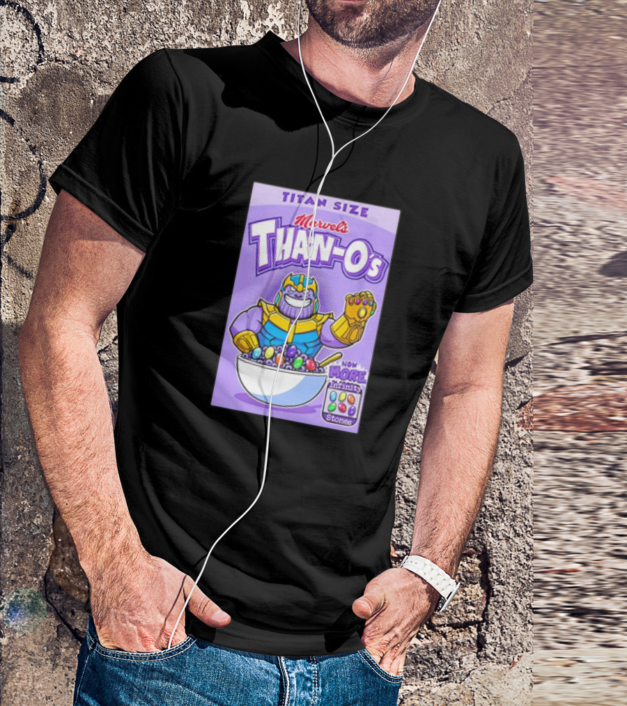 Titan Size Marvel’s Than-O’s Now More Infinity Stones T-Shirt