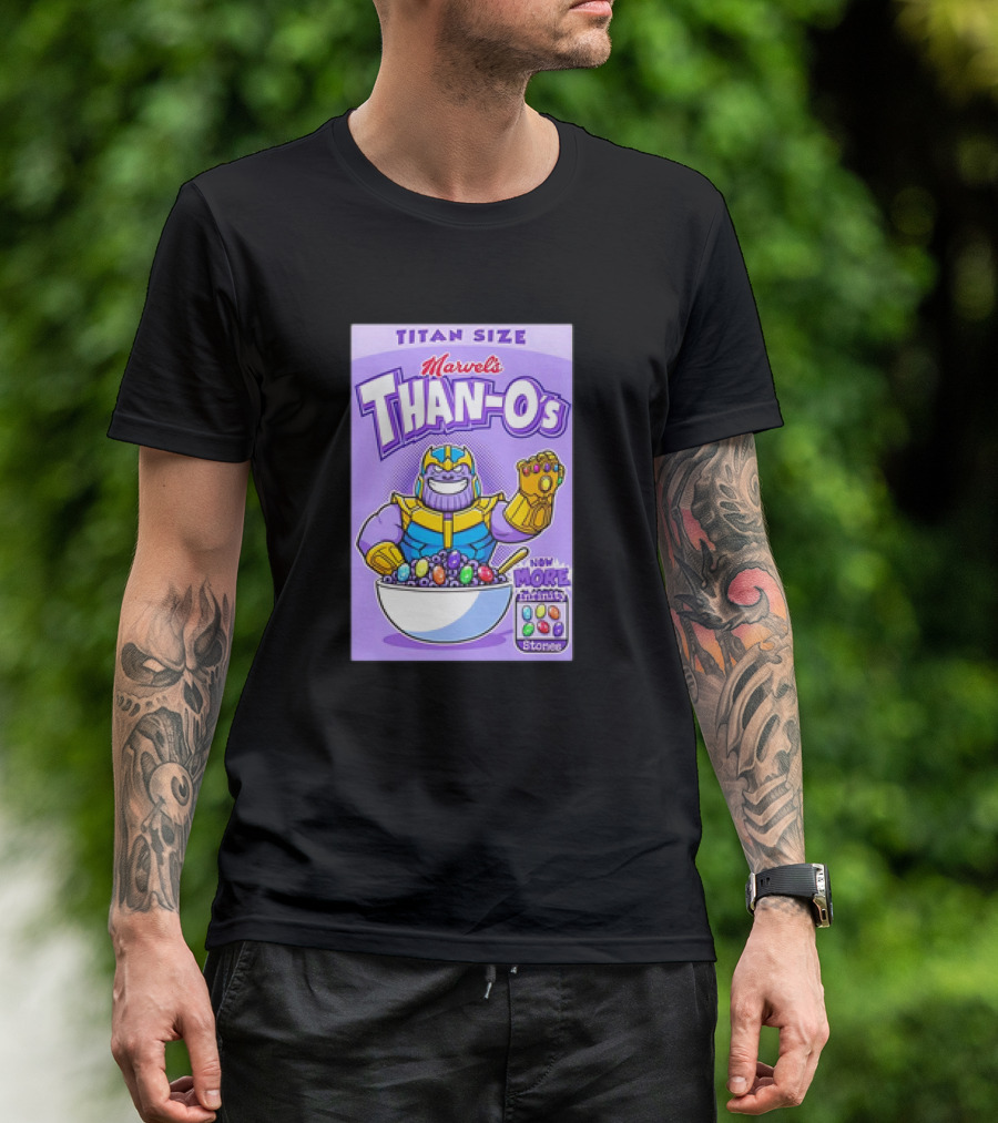 Titan Size Marvel’s Than-O’s Now More Infinity Stones T-Shirt