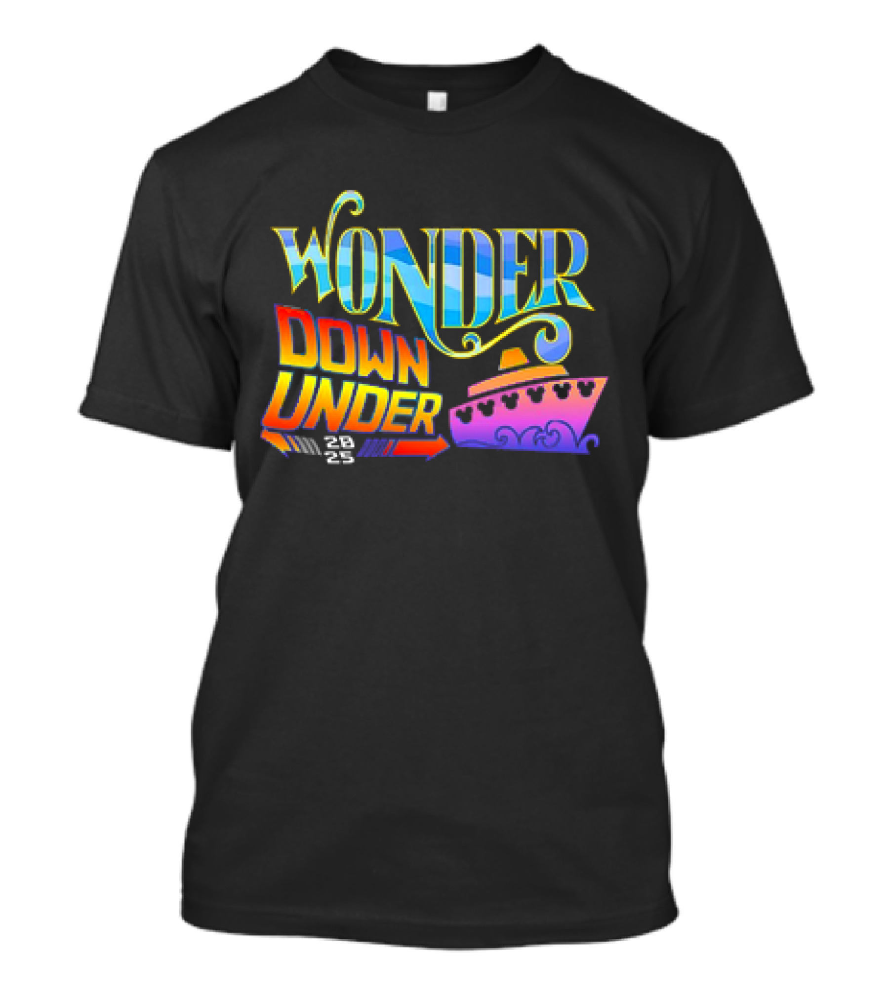 WONDER DOWN UNDER 2025 Cruise Adventure T-Shirt