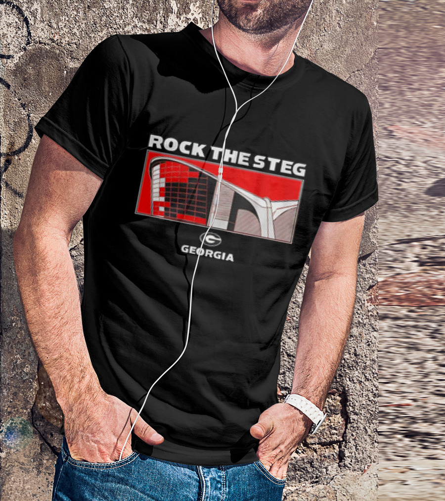 Rock The Steg Georgia Bulldogs Stadium Pride T-Shirt