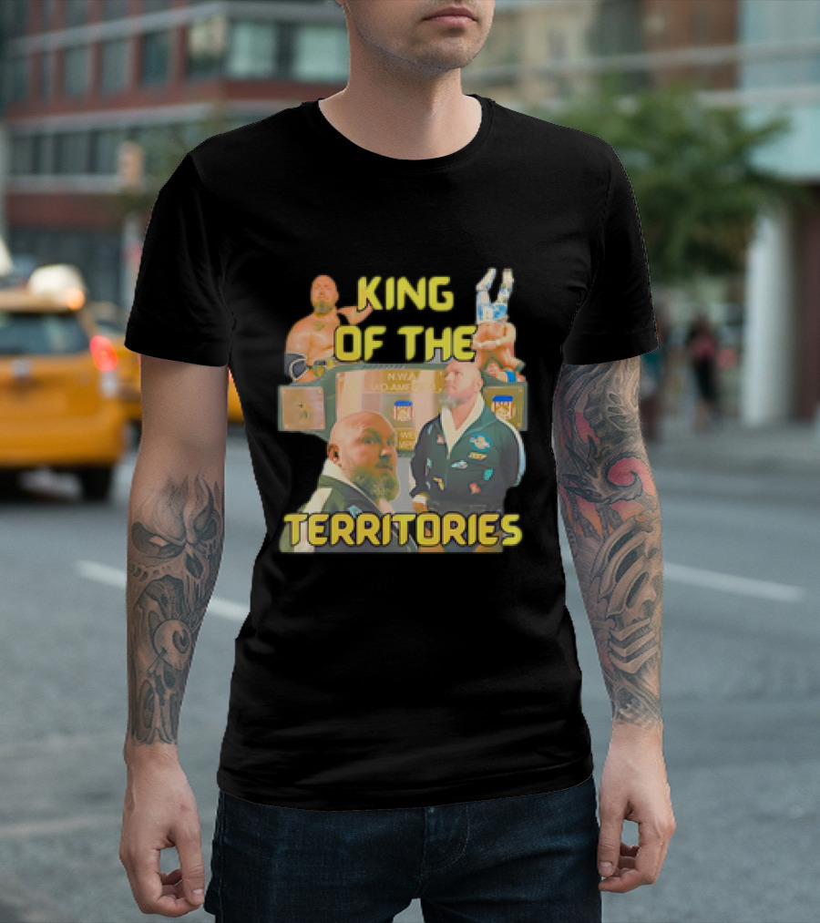 King of the Territories Jeremiah Plunkett Bootleg Rasslin’ T-Shirt
