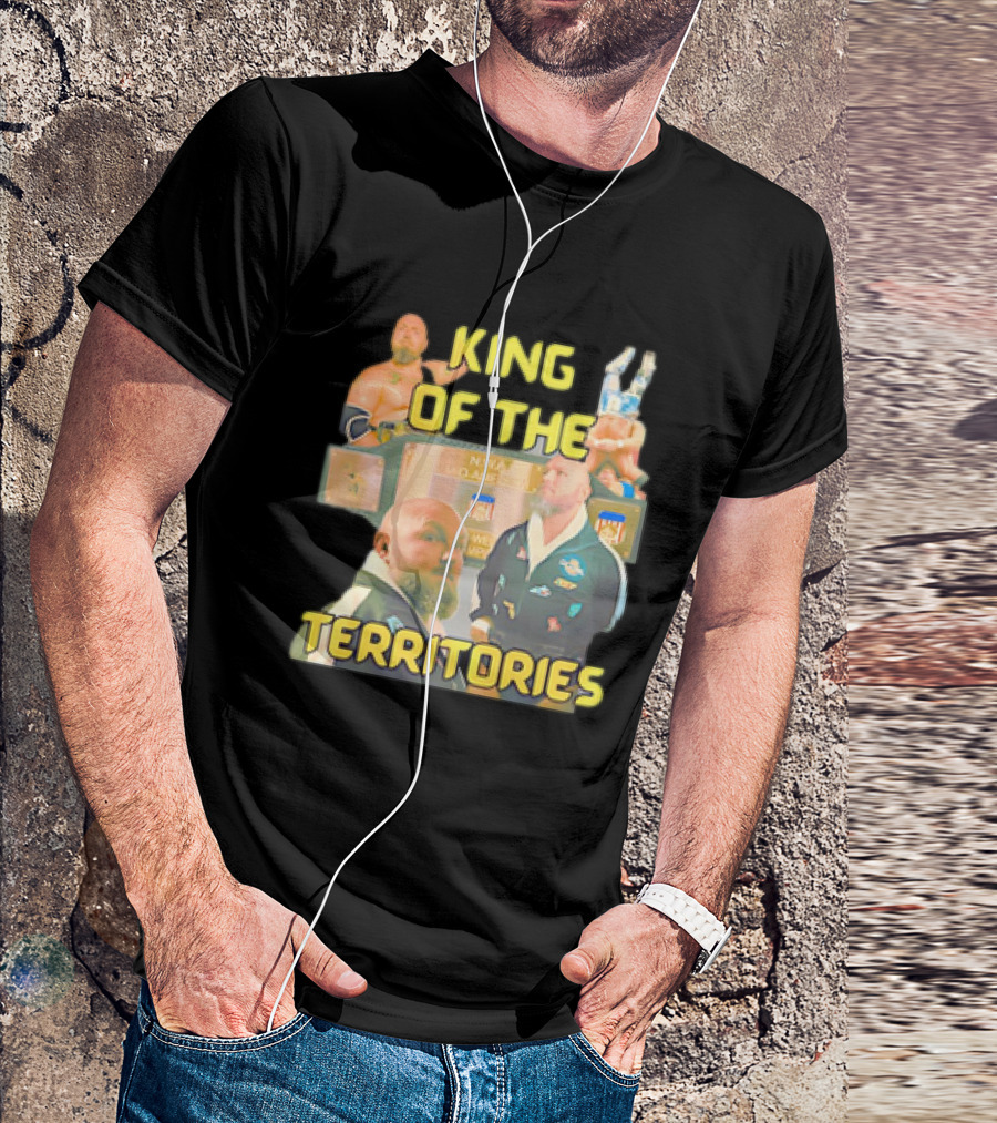 King Of The Territories Jeremiah Plunkett Bootleg Rasslin’ T-Shirt