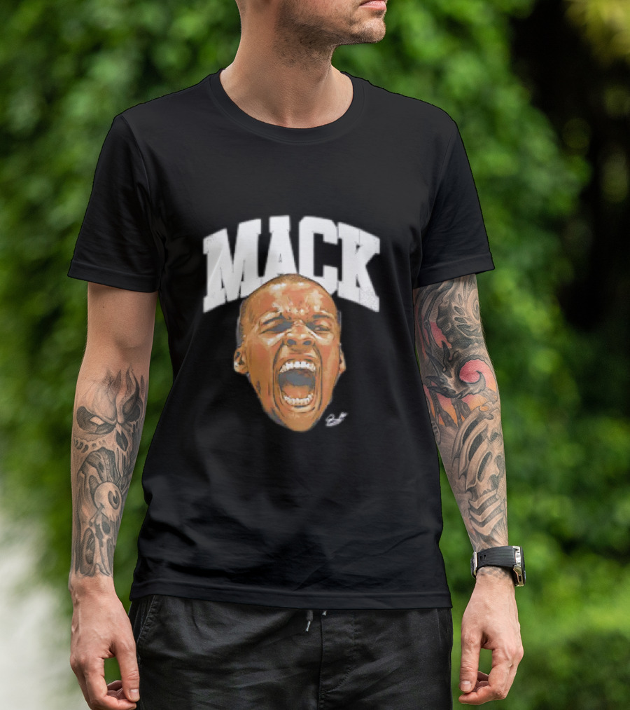 Shelvin Mack Big Face Scream Arch Signature Vintage T-Shirt