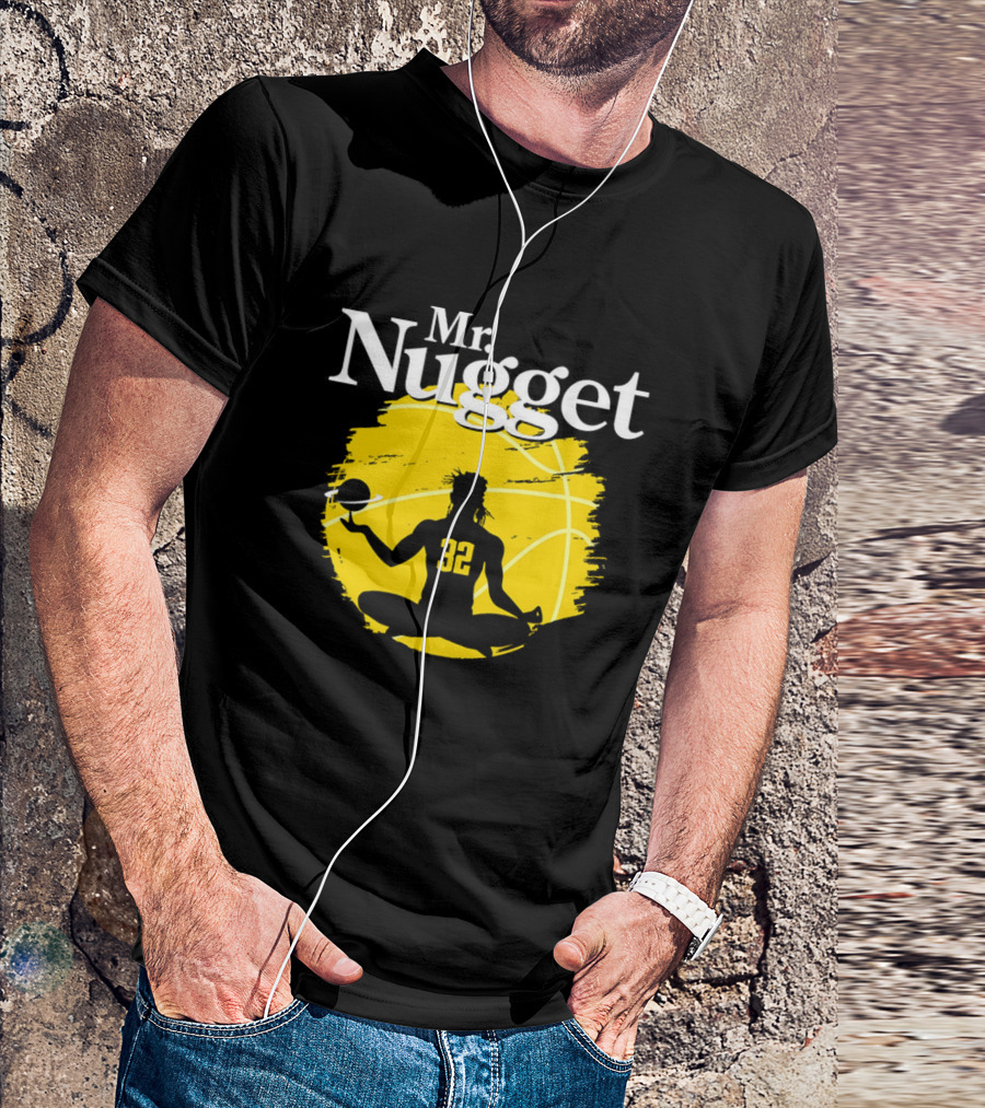 Mr. Nugget Aaron Gordon No. 32 Denver Nuggets T-Shirt