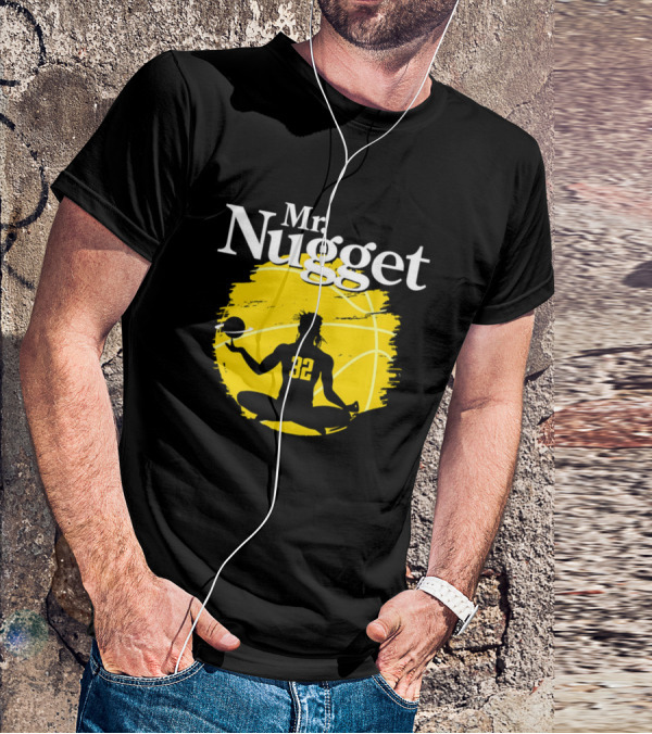 Mr. Nugget Aaron Gordon No. 32 Denver Nuggets T-Shirt