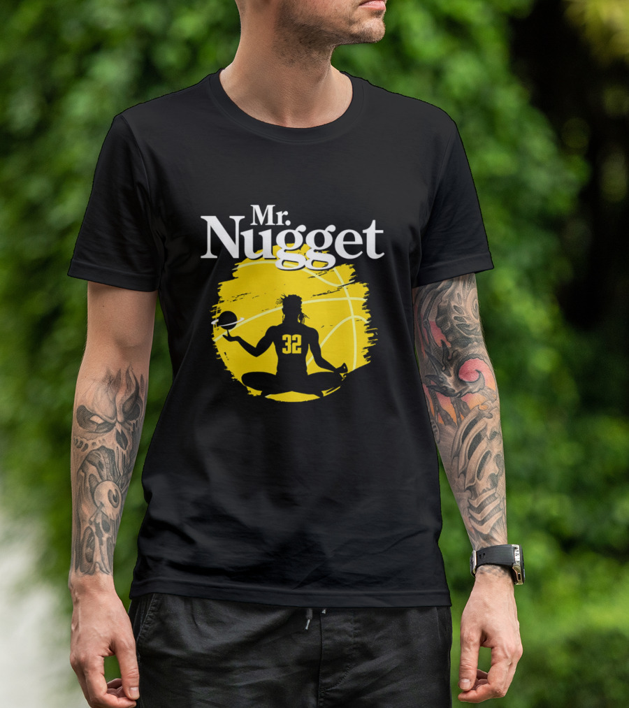 Mr. Nugget Aaron Gordon No. 32 Denver Nuggets T-Shirt