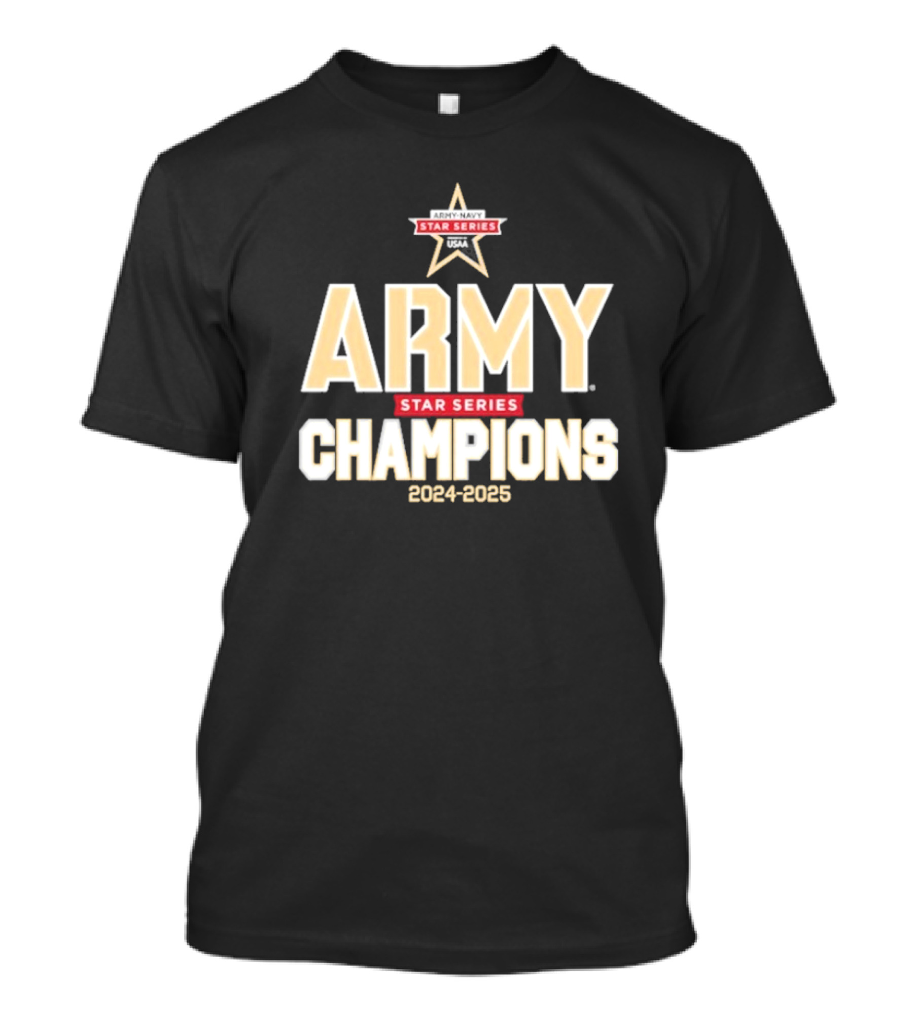 Army Black Knights Star Series Champions 2024-2025 T-Shirt