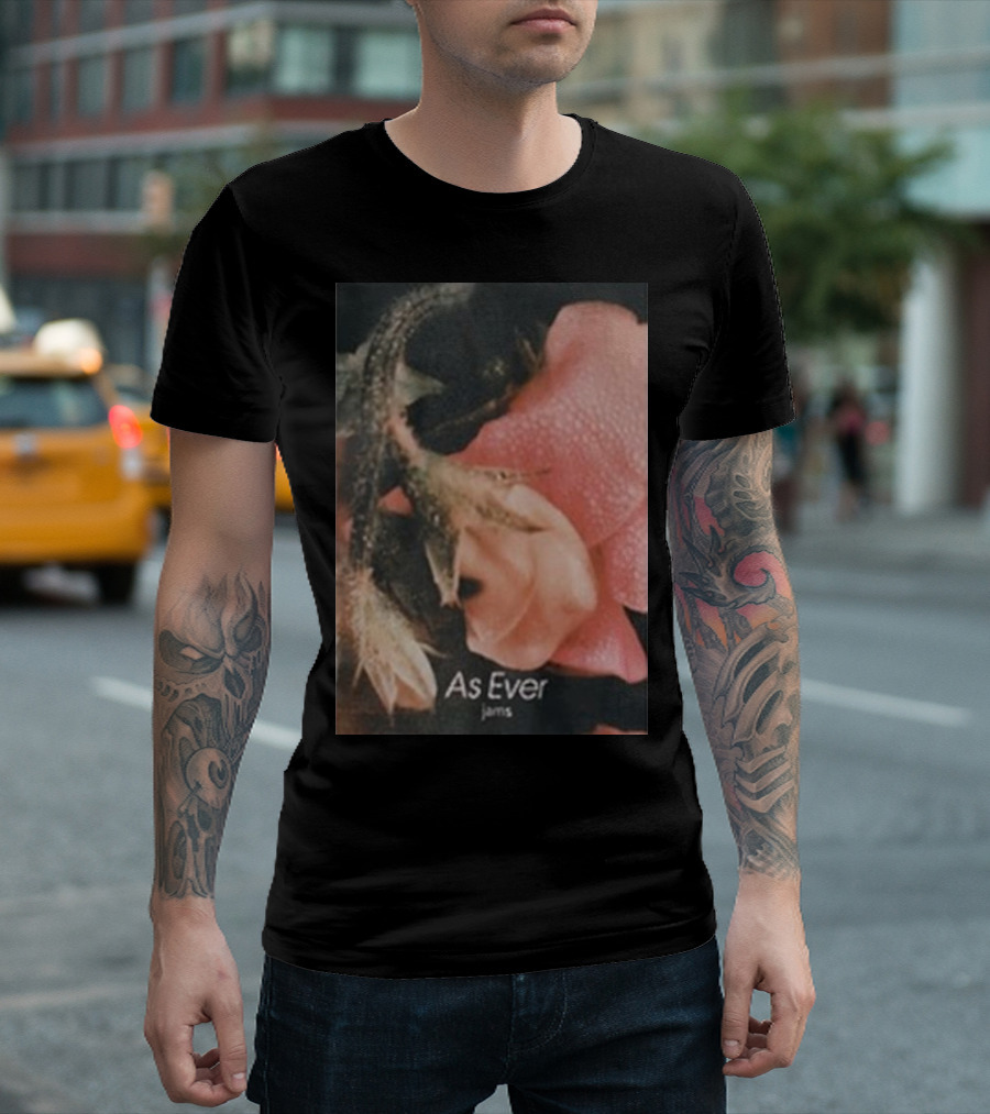 As Ever Jams 02 Floral Pink Rose Petals T-Shirt