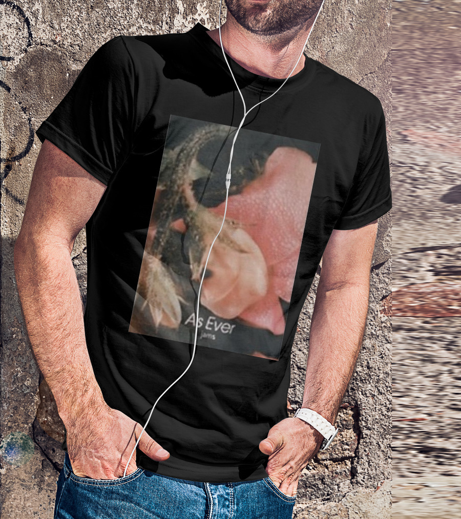 As Ever Jams 02 Floral Pink Rose Petals T-Shirt