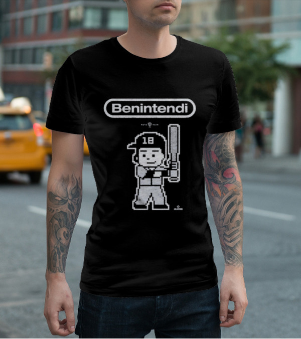 Benintendi Andrew Benintendi New York Yankees Baseball Cartoon 18 T-Shirt