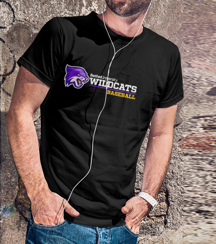 Bethel University Wildcats Baseball T-Shirt