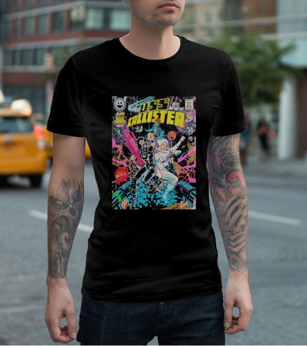 Black Mirror Comics USS Callister Into Infinity Issue 25 Netflix Official 2025 T-Shirt