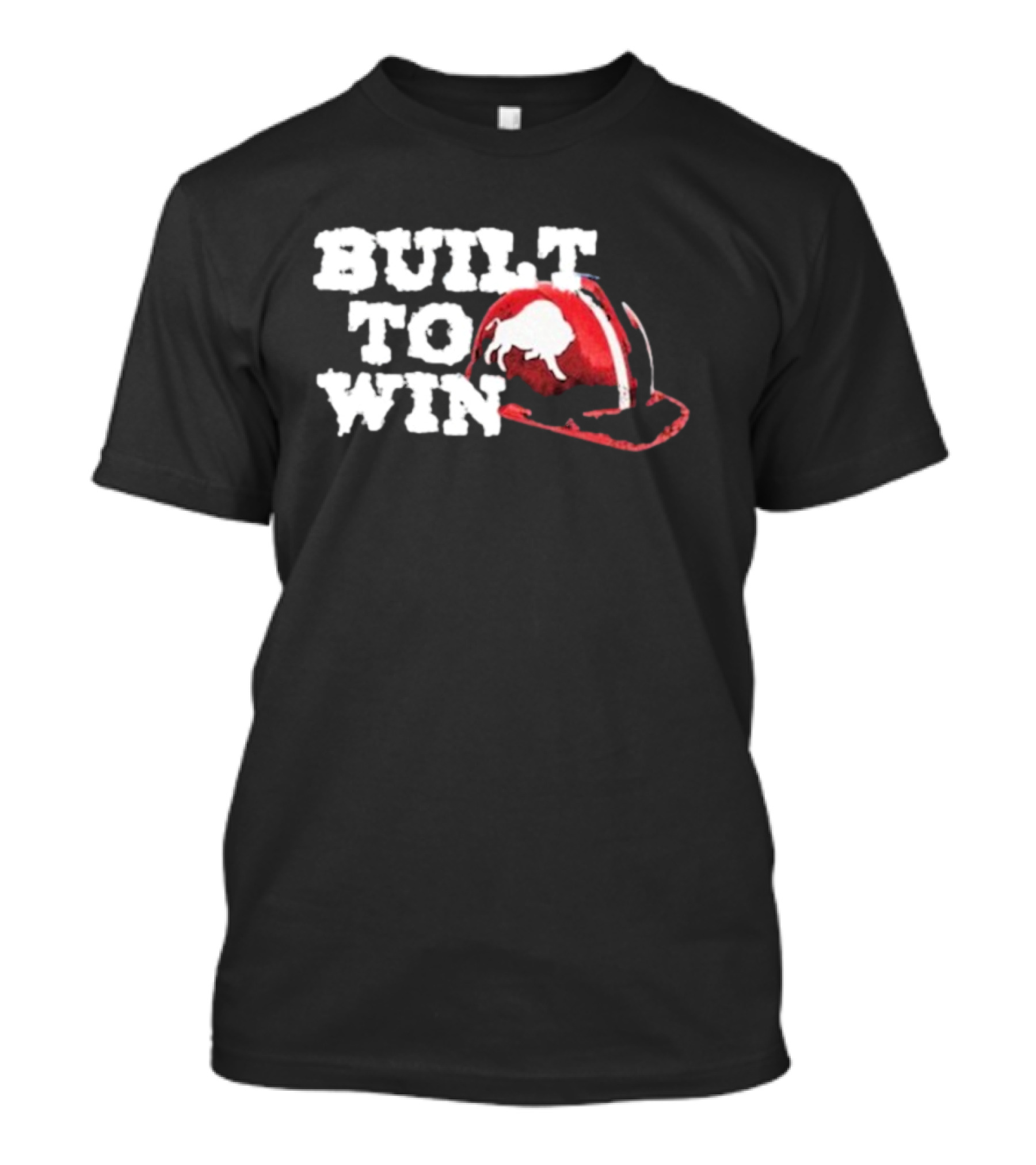 Buffalo Bills Built To Win Helmet Graphic T-Shirt