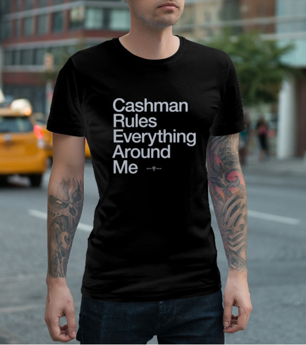 Cashman Rules Everything Around Me Trophy Symbol T-Shirt