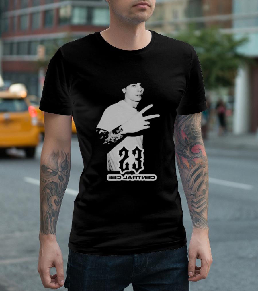 Central Cee Rap Bro Mask 23 White T-Shirt