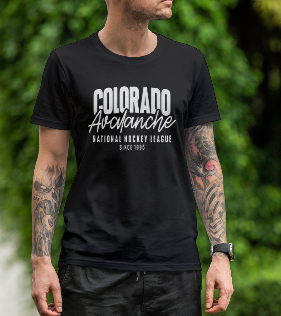 Colorado Avalanche National Hockey League Since 1995 T-Shirt