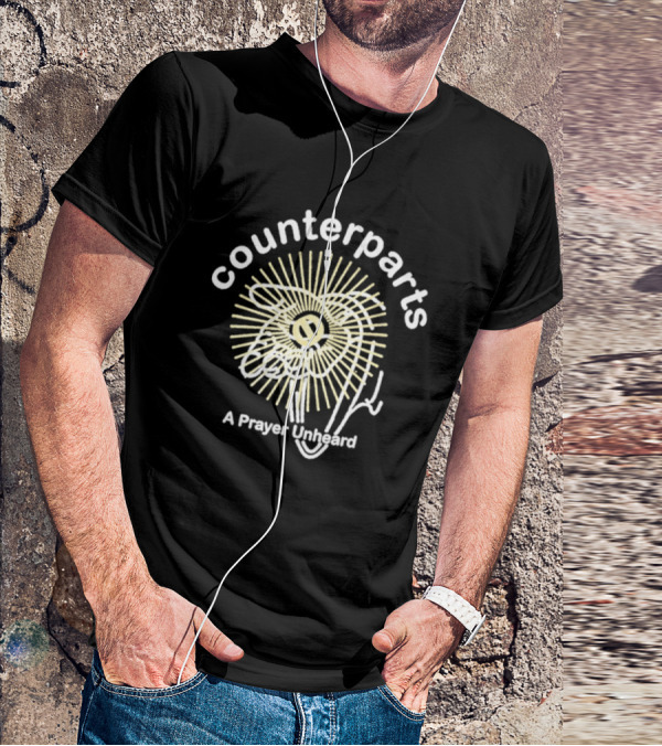 Counterparts A Prayer Unheard Radiant Hand Drawing T-Shirt