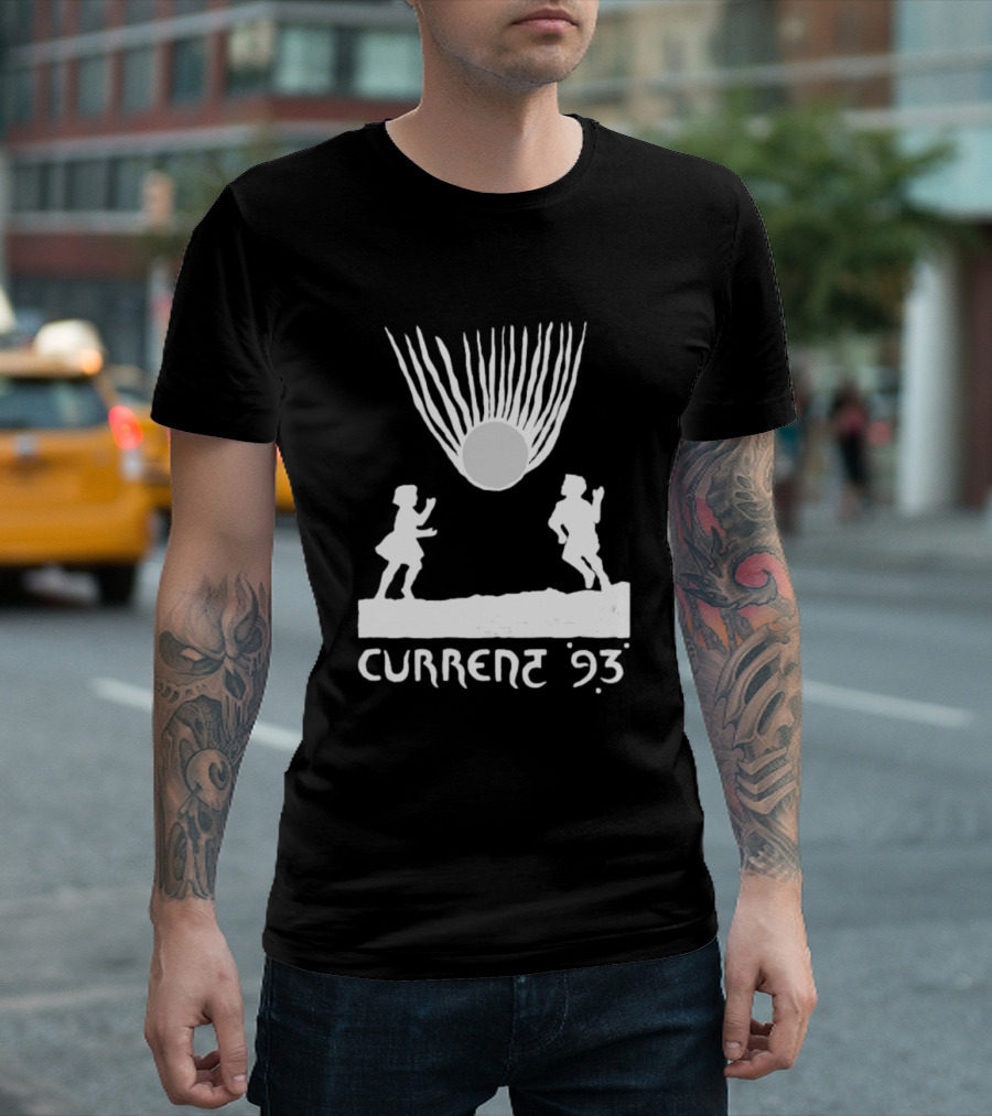 Current 93 Asteroid Children Comet Silhouette T-Shirt