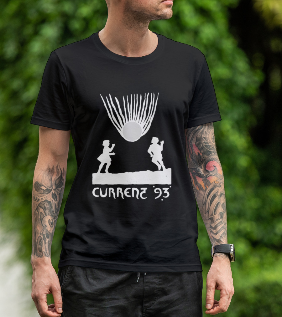 Current 93 Asteroid Children Comet Silhouette T-Shirt