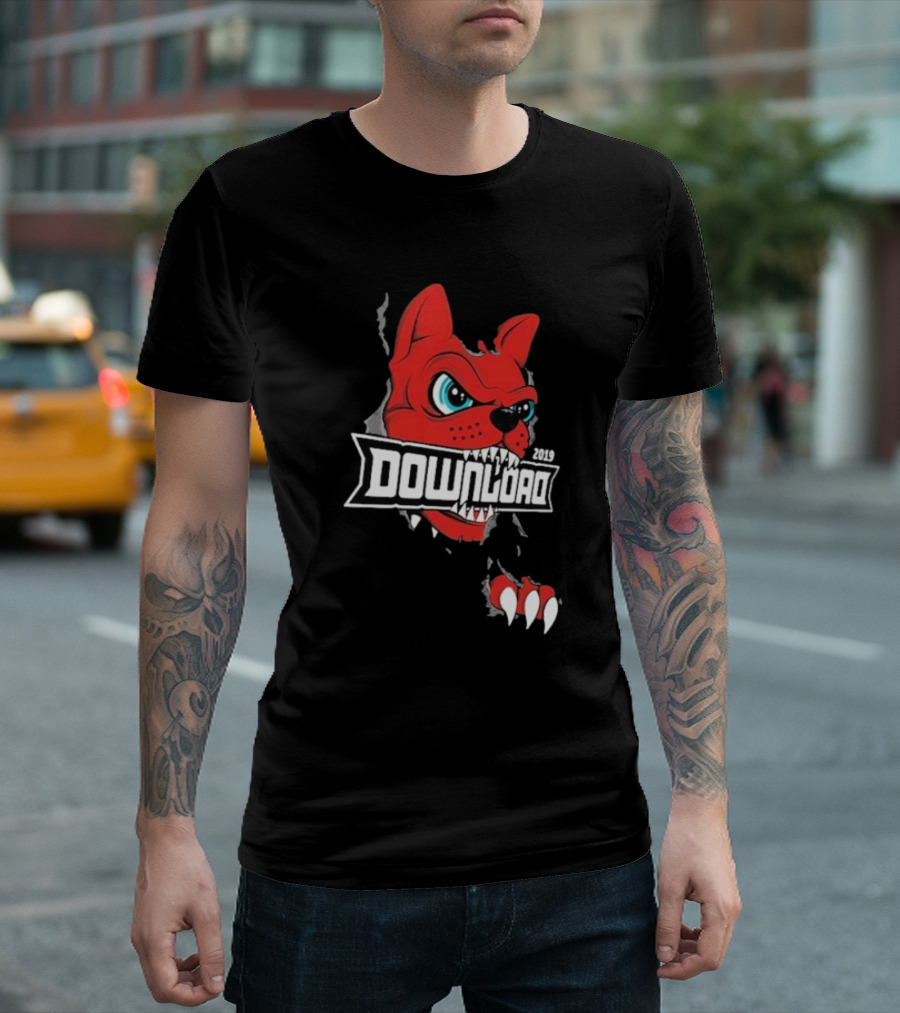 Download Festival 2019 Red Dog Logo T-Shirt