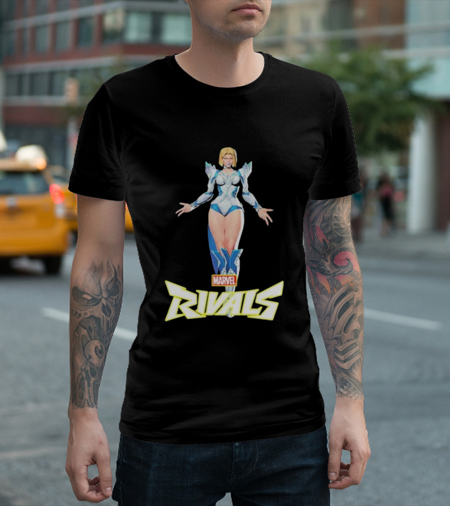 Emma Frost Marvel Rivals Season 2 Hellfire Gala Game Characters T-Shirt