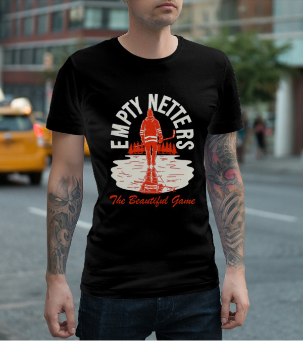 Empty Netters The Beautiful Game Hockey Lakeview Skater T-Shirt