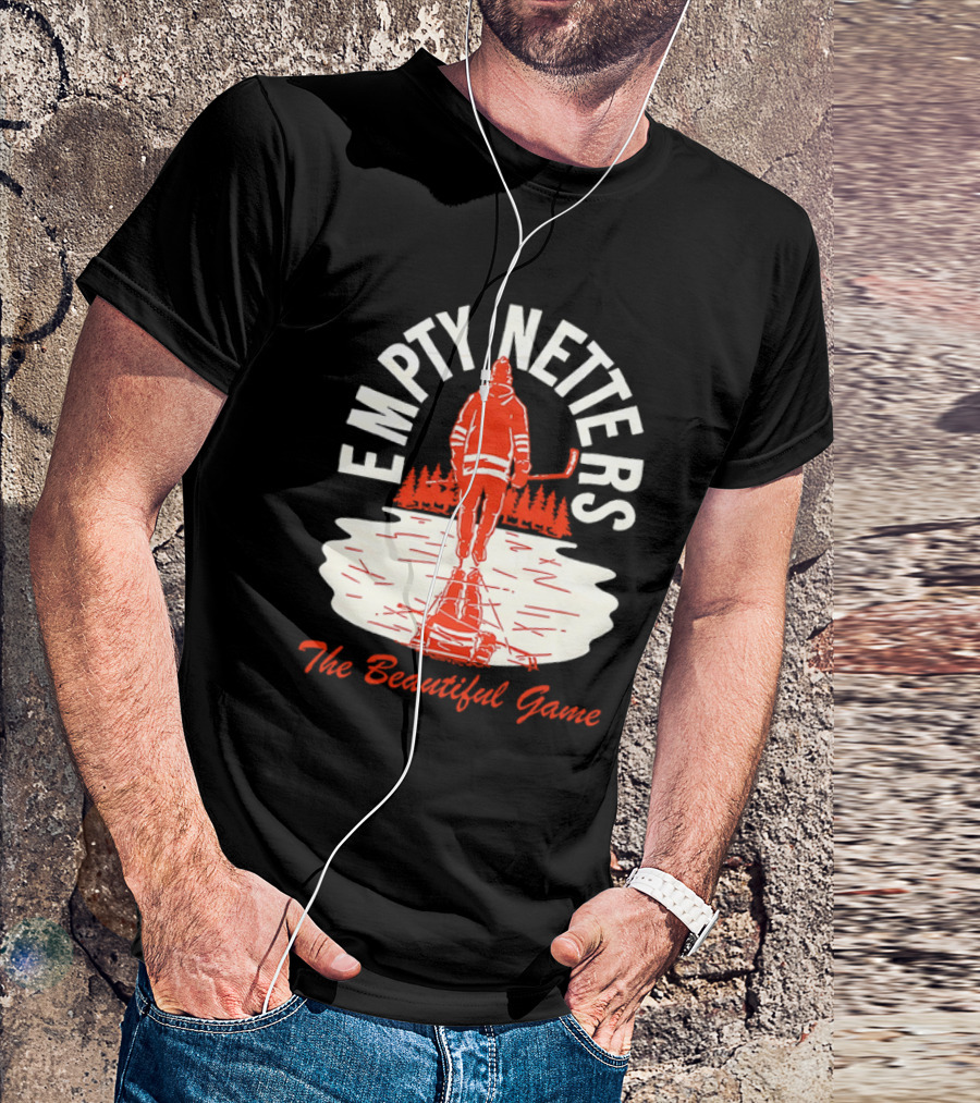Empty Netters The Beautiful Game Hockey Lakeview Skater T-Shirt