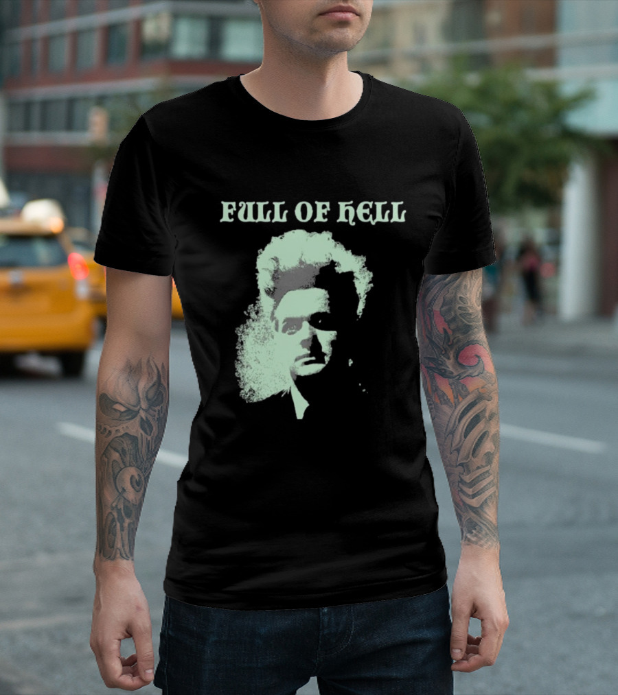 Full Of Hell Eraserhead Distorted Face Graphic T-Shirt