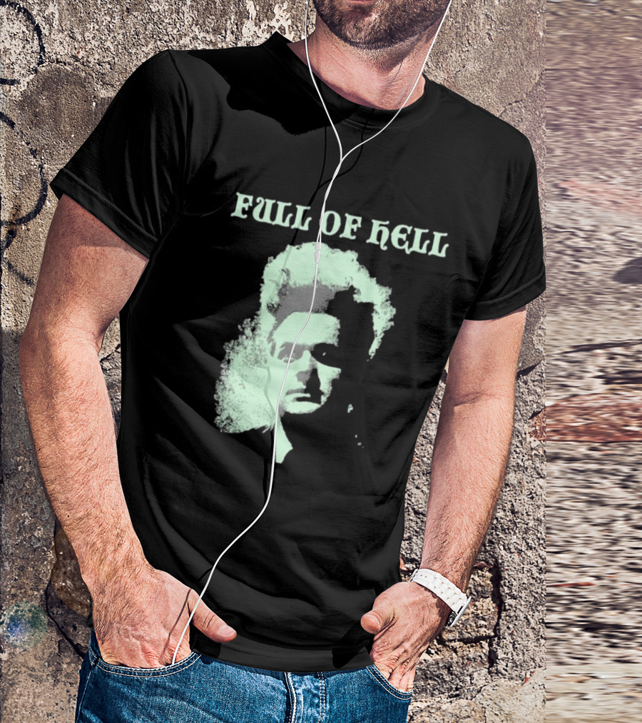 Full Of Hell Eraserhead Distorted Face Graphic T-Shirt