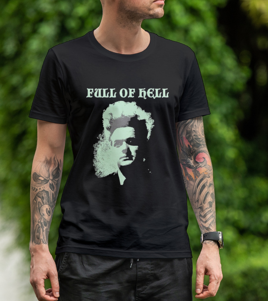 Full Of Hell Eraserhead Distorted Face Graphic T-Shirt