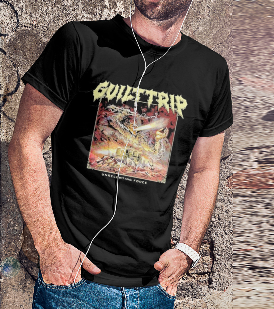 Guilt Trip Unrelenting Force Apocalyptic City Destruction T-Shirt