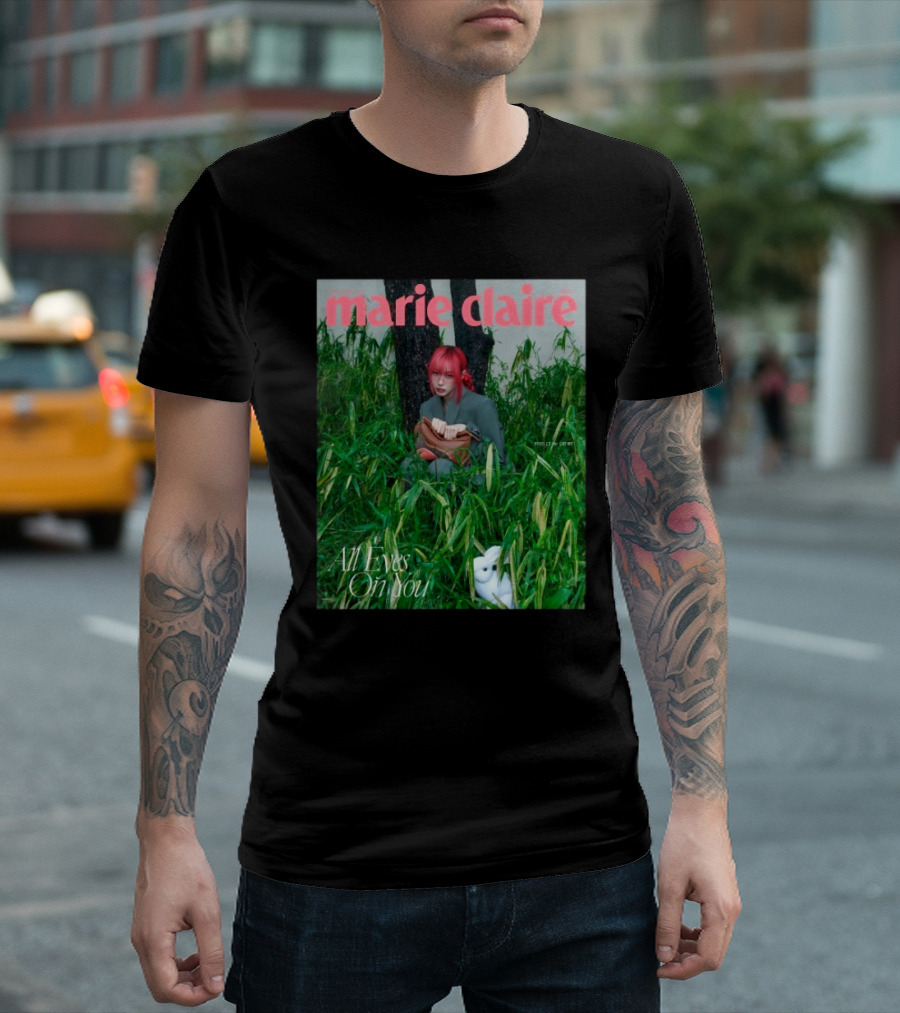 Marie Claire Korea Giselle All Eyes On You June 2025 T-Shirt