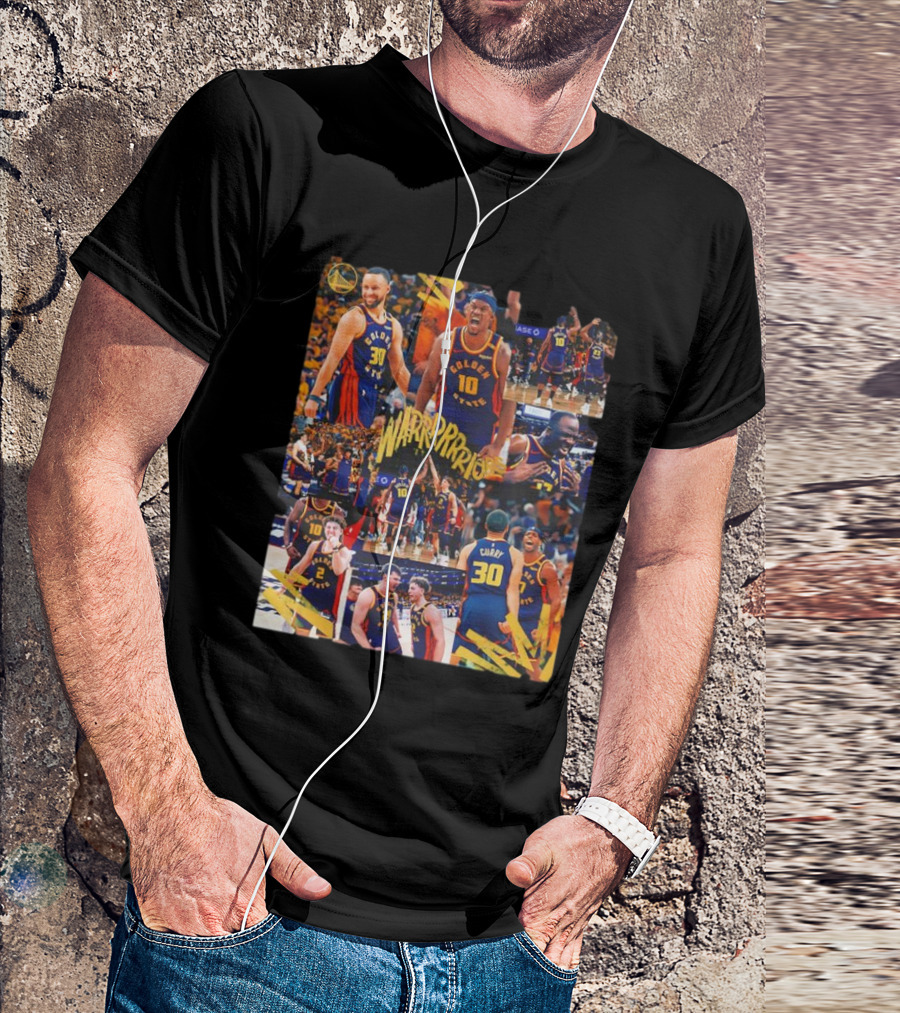 Golden State Warriors Game 4 WARRRRIORS Basketball Moments T-Shirt