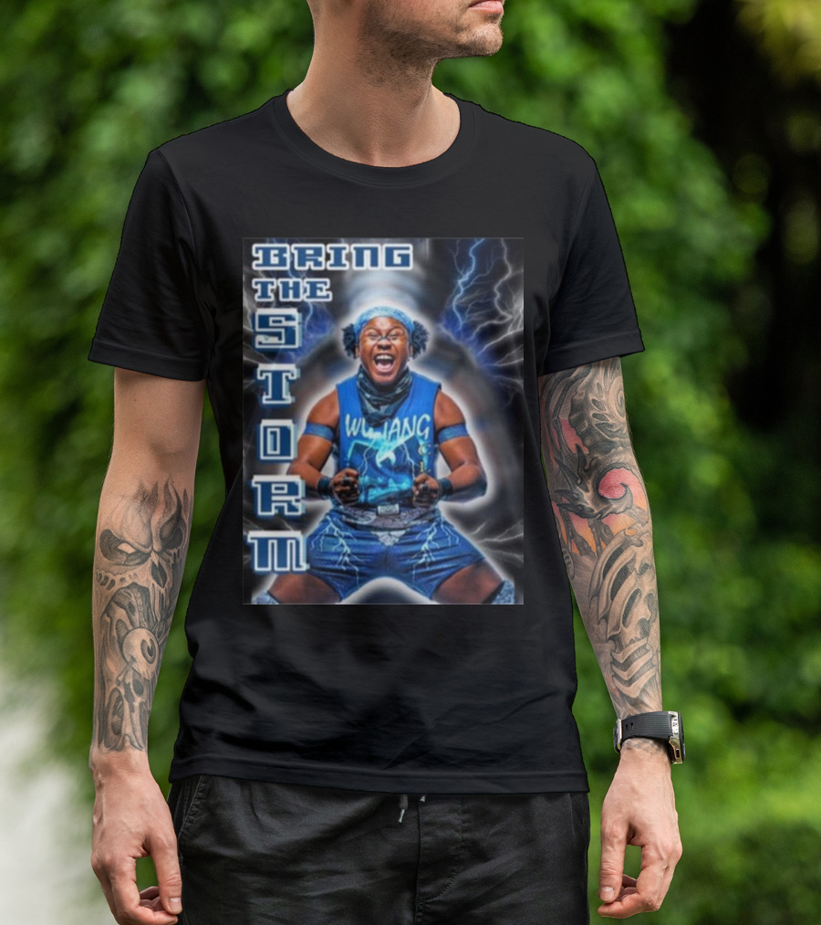 Bring The Storm 2025 Kwesi Asante Wu Tang Energy Thunderbolt Impact T-Shirt