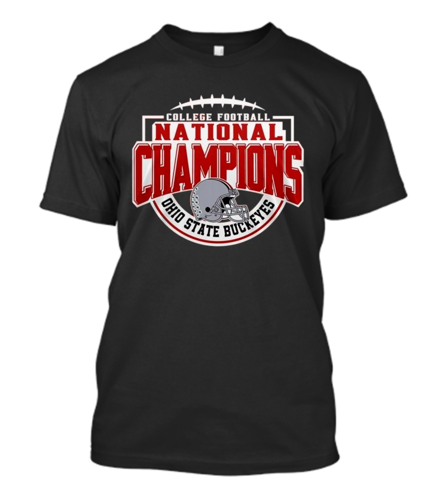 2025 College Football National Champions Ohio State Buckeyes Helmet T-Shirt