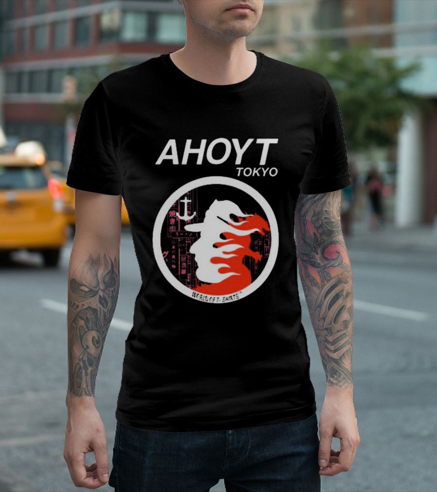 2025 Joshua Block Ahoyt Tokyo Fire Silhouette T-Shirt