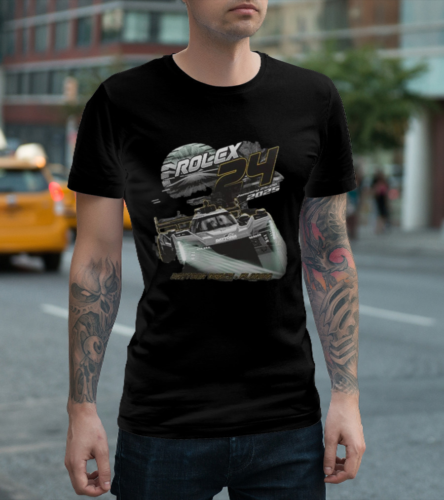 2025 Rolex 24 Daytona Race Ghost Car at Daytona International Speedway T-Shirt
