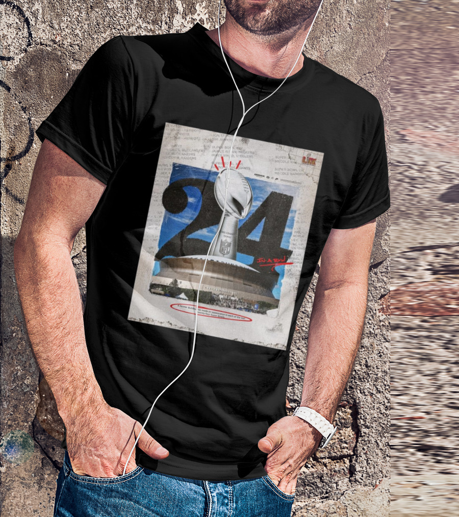A Former Bulldog Twenty-four Super Bowls Georgia Football NFL T-Shirt
