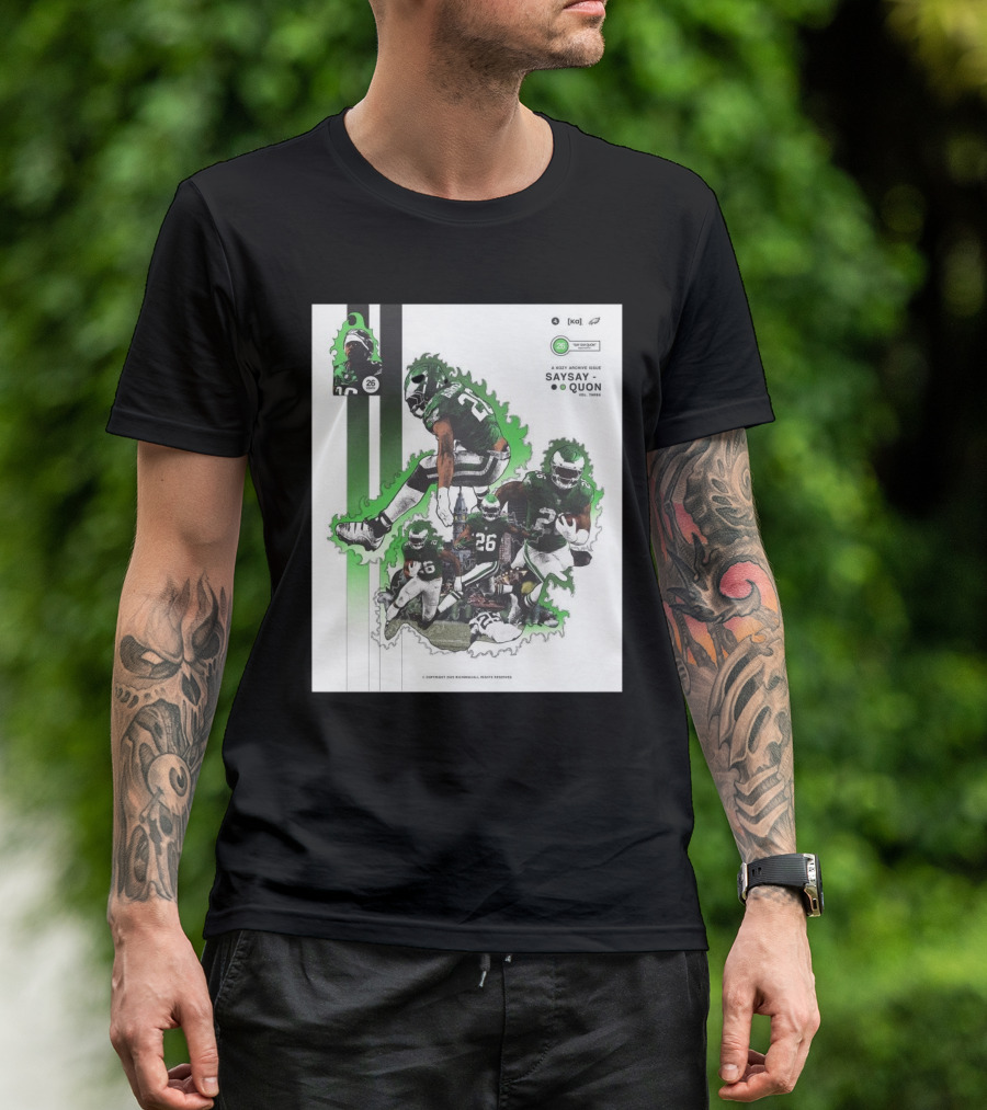 Kozy Archive Issue Vol Three Saysay Quon 26 Philadelphia Eagles T-Shirt
