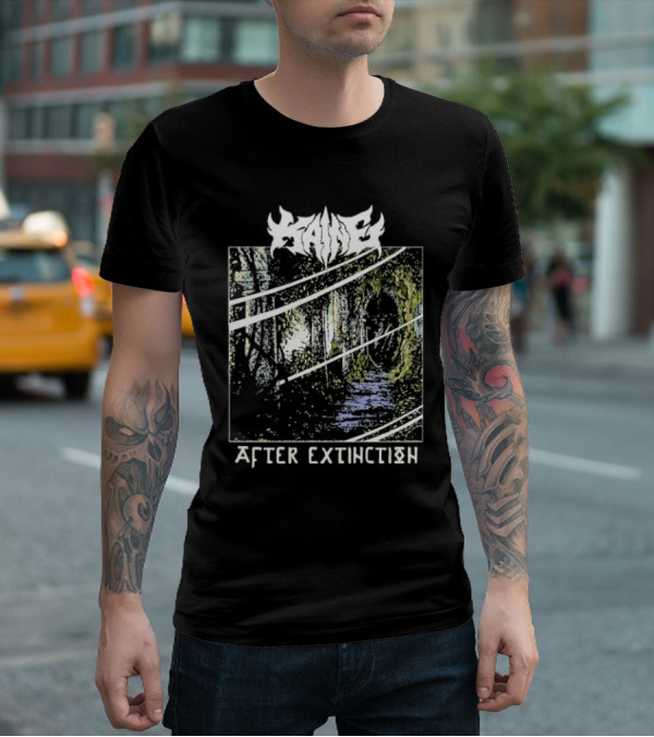 "Zaid After Extinction Overgrown Ruins Path" T-Shirt