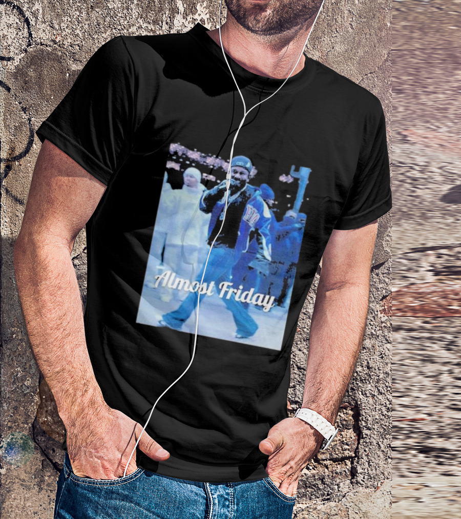 Almost Friday Halftime Performance In Blue Outfit T-Shirt
