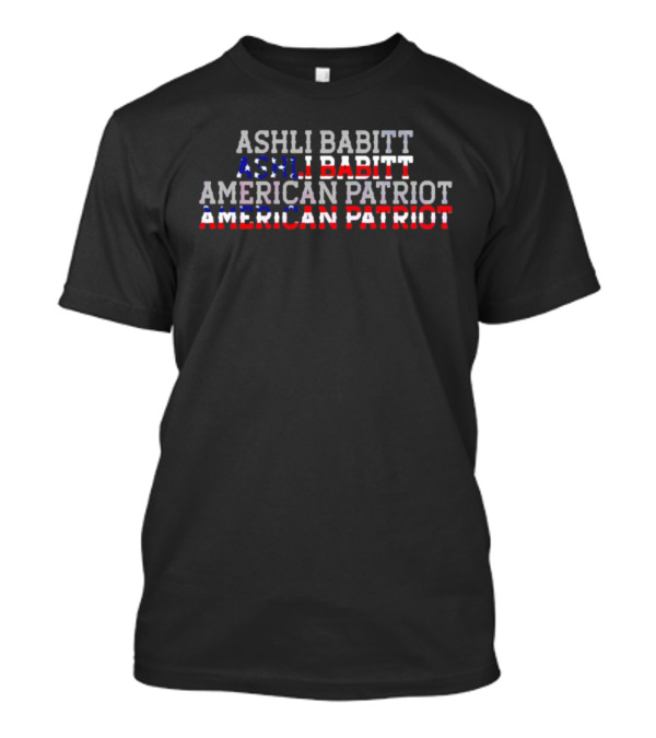 American Patriot Ashli Babbitt Stars And Stripes T-Shirt