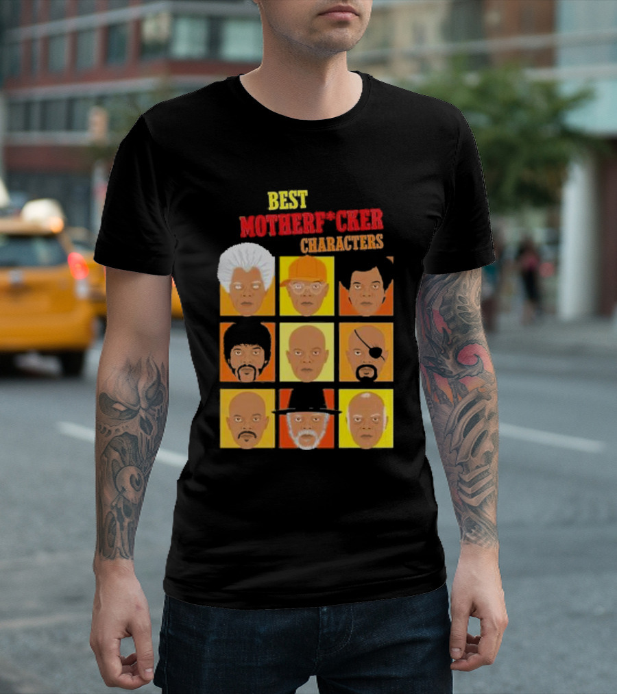 Best Motherfucker Characters T-Shirt