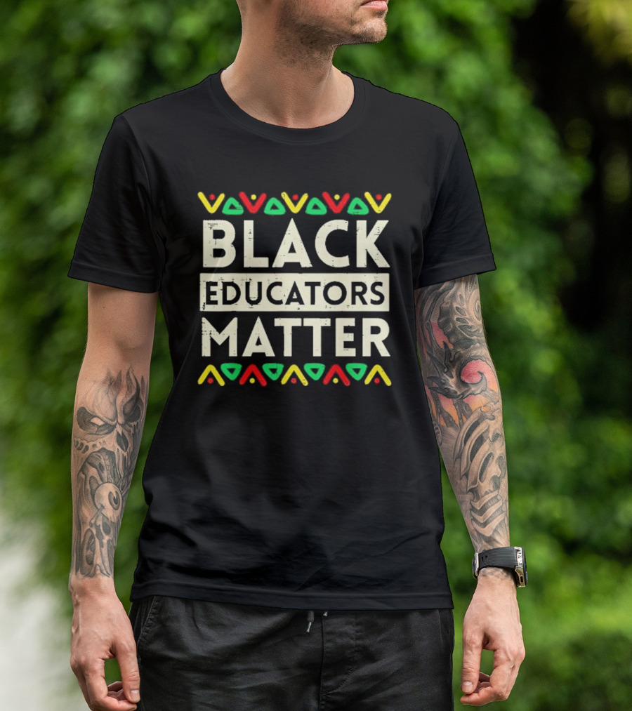 Black Educators Matter Vintage T-Shirt