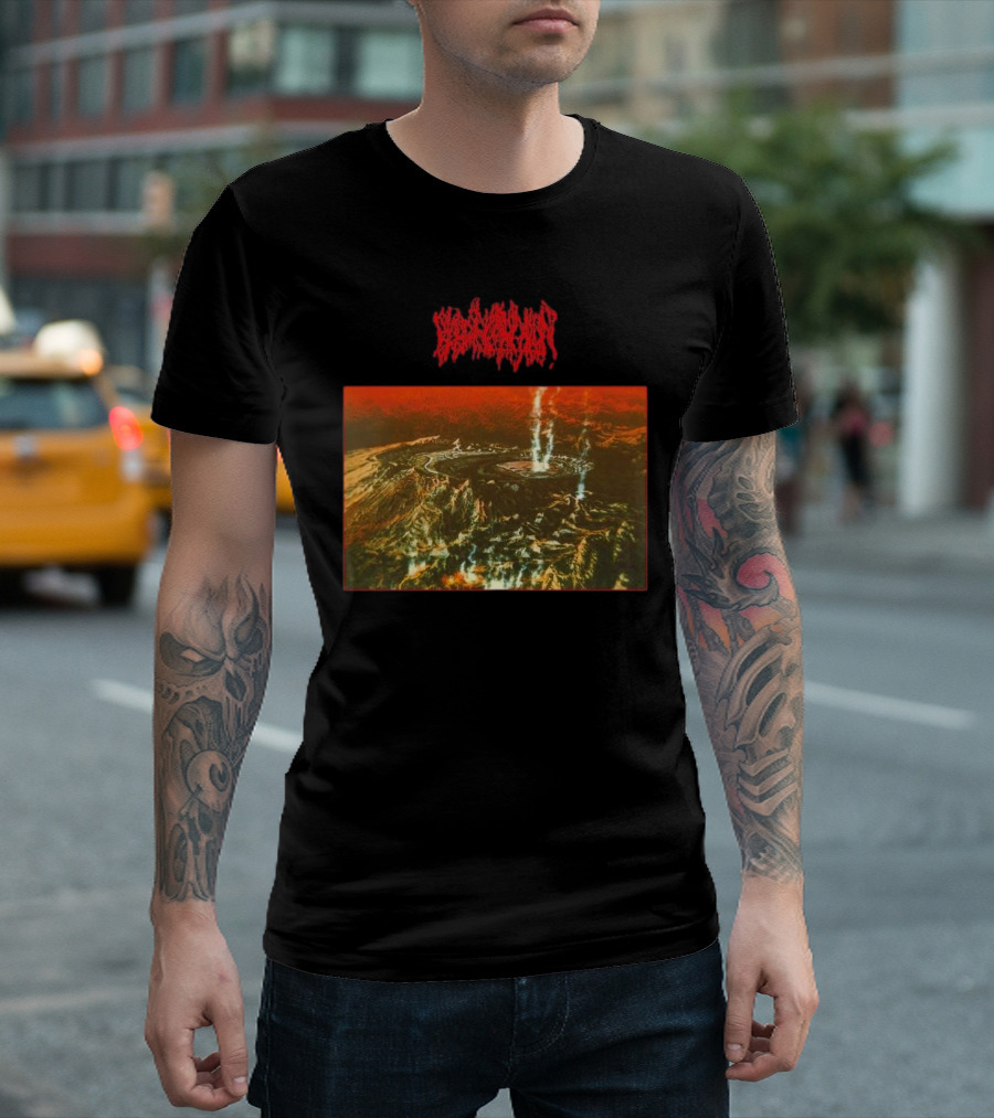 Blood Incantation Starspawn Volcanic Eruption Scene April 25 2025 T-Shirt